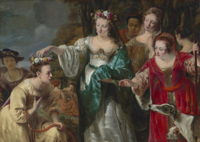 Ferdinand Bol - The Crowning of Mirtillo, 1650