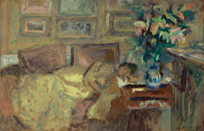 Edouard Vuillard - Madame Hessel Reclining on a Sofa, 19th–20th century