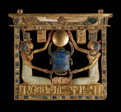 Egypt, Third Intermediate Period - Pectoral Pendant of Amenemope, Dynasty 21