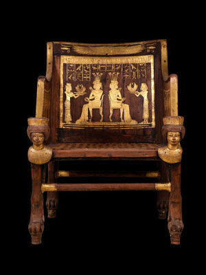 Egypt, New Kingdom - Armchair of Princess Sitamun, Dynasty 18, reign of Amenhotep III